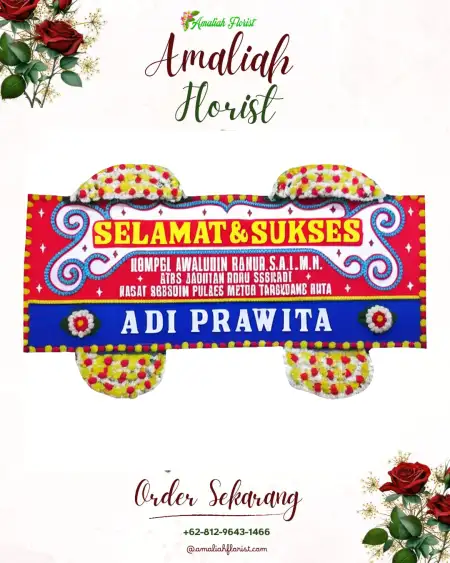 Papan Bunga Ucapan Selamat Blayu